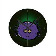 big spider round clocks