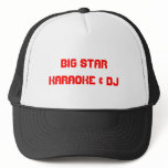 BIG STAR KARAOKE & DJ BALL CAP HAT