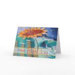 Big Sunflower - Customized Card