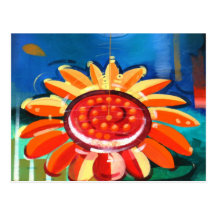Big sunflower post cards