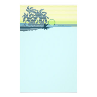 Hawaiian Stationery Templates, Hawaiian Custom Stationery Templates