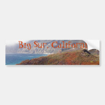 Big Sur, California landscape Bumper Sticker