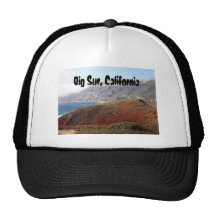 Big Sur, California landscape Mesh Hat