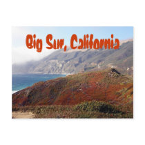 Big Sur, California landscape Post Cards