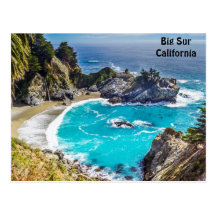Big Sur California Pfeiffer Beach Postcard