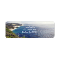 Big Sur Custom Return Address Label