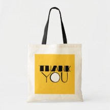 Big Thank You black Bag