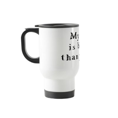 Big Tool Travel Mug by alinaspencil