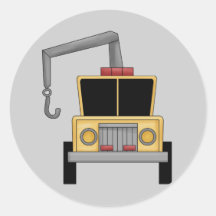 Big Tow Truck Fun Stickers