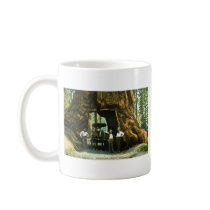 Big Tree Wawona, Mariposa Grove, CA Vintage Coffee Mug