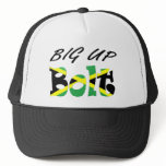 Big Up Bolt Jamaican Flag Hat