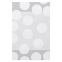 Big white dots on grey background. full color flyer