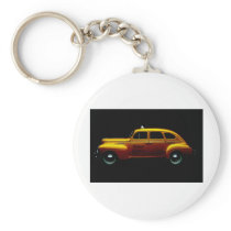 Big Yellow Cab Keychain