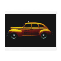 Big Yellow Cab Post Card