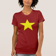 Big Yellow Star (womans fitting) Tee Shirts