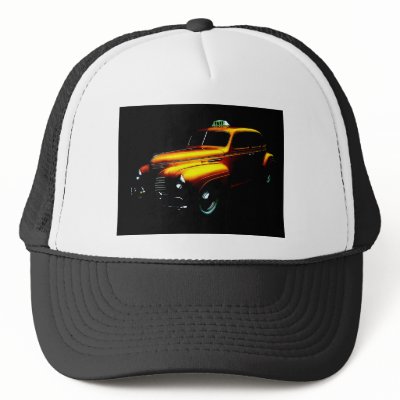 Big Yellow Taxi Hat by SNAPPYDAVE