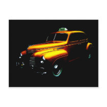 Big Yellow Taxi Postcard