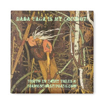 bigbaba, Baba Yaga Is My Copilot!, Truth In Fai... Refrigerator Magnets