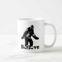 Bigfoot Believe Mugs