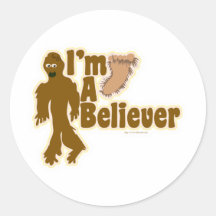 Bigfoot Believer Sticker
