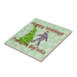Bigfoot Christmas Tiles