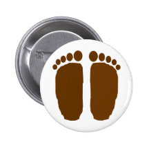 Bigfoot Feet! Buttons