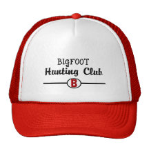 Bigfoot Hunting Club Mesh Hat