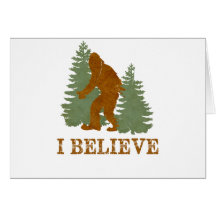 Bigfoot I believe Cards
