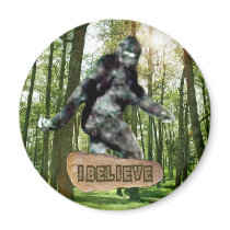 Bigfoot I Believe Magnet