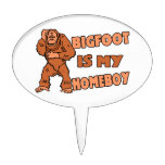 Bigfoot Is My Homeboy Cake Toppers