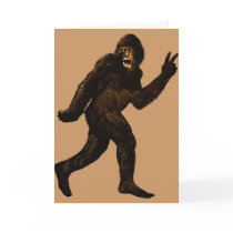 Bigfoot Peace Sign