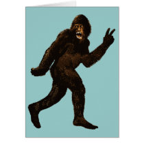 Bigfoot Peace Sign