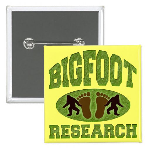 Bigfoot Research Pinback Buttons