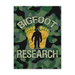 Bigfoot Research Postcard