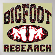 Bigfoot Research Posters