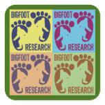 Bigfoot Research Square Sticker