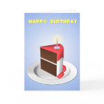 Biggest Slice Birthday Card