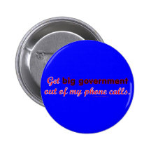 BigGovtPhone Pinback Button