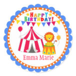 Bigtop Circus Labels