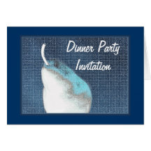 Bijou Pear, Dinner Party, Greeting Invitation Card
