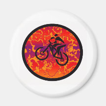 Bike All Stages Fridge Magnets