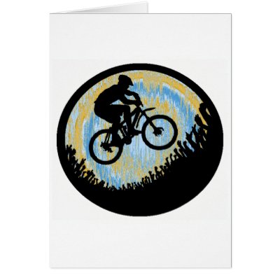 Bike Alpine Ascent Card by ninuno