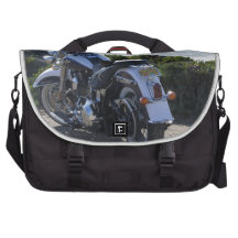 Bike and Ocean_.jpg Laptop Messenger Bag