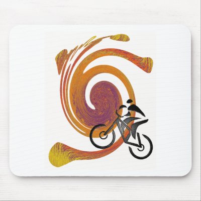 bike any terrain mousepad by ninuno