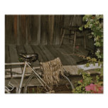 Bike at Carolyn's House Photographic Print