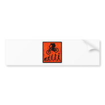 bike At Redwood Bumper Sticker