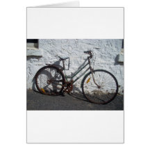 bike bicylce photo greeting card