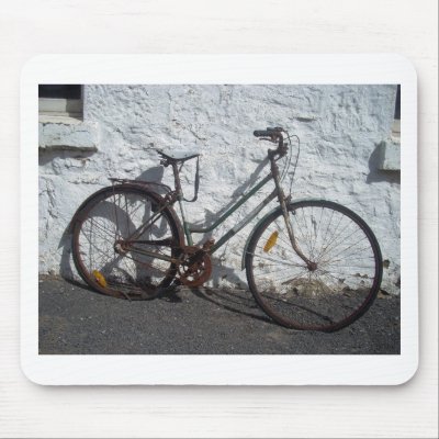 bike bicylce photo mouse mat by Tomaniac