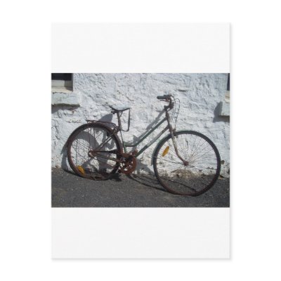 bike bicylce photo post card by Tomaniac