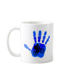 Bike Blue Horizon Coffee Mugs